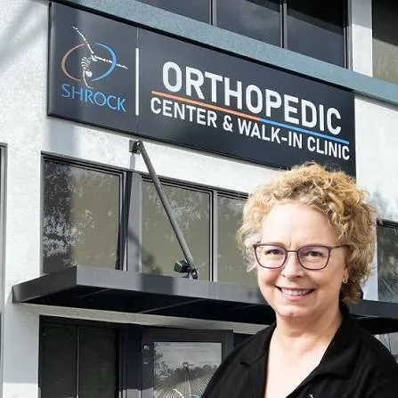 Natalie S. of Shrock Orthopedic sharing a testimonial about orthopedic SEO services