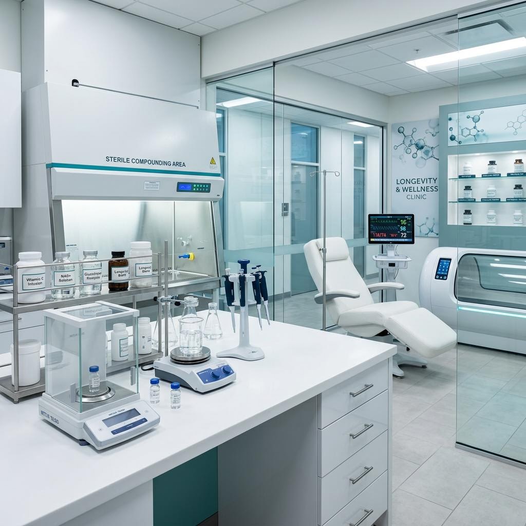 Peptide and longevity clinic growing patient volume through organic search with Patient Sprout SEO