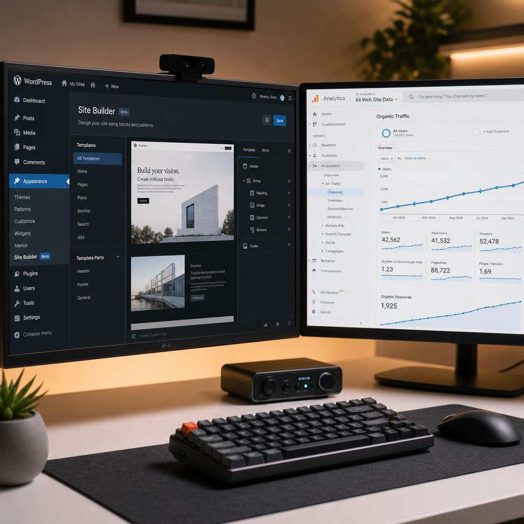 WordPress SEO for healthcare practices — technical SEO, schema markup, and Core Web Vitals optimization by Patient Sprout